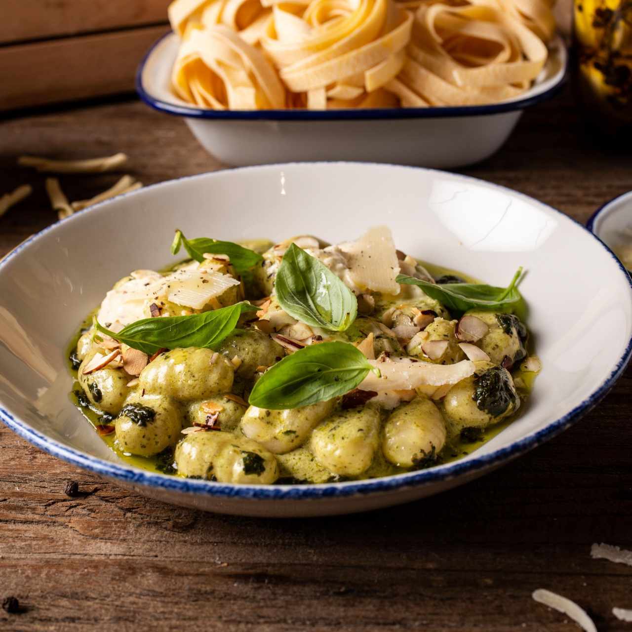 Gnocchi Al Pesto Rustico