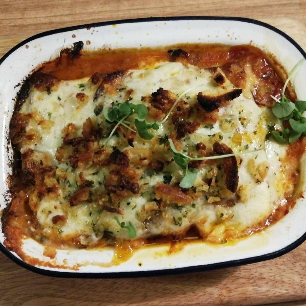 Lasagna de carne
