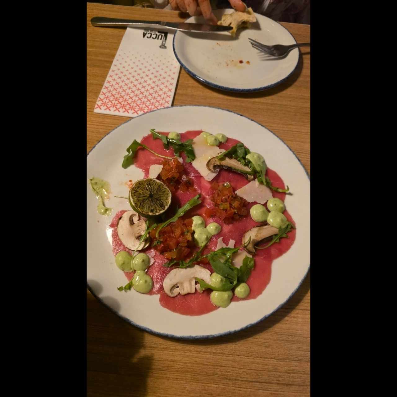 Carpaccio Di Manzo