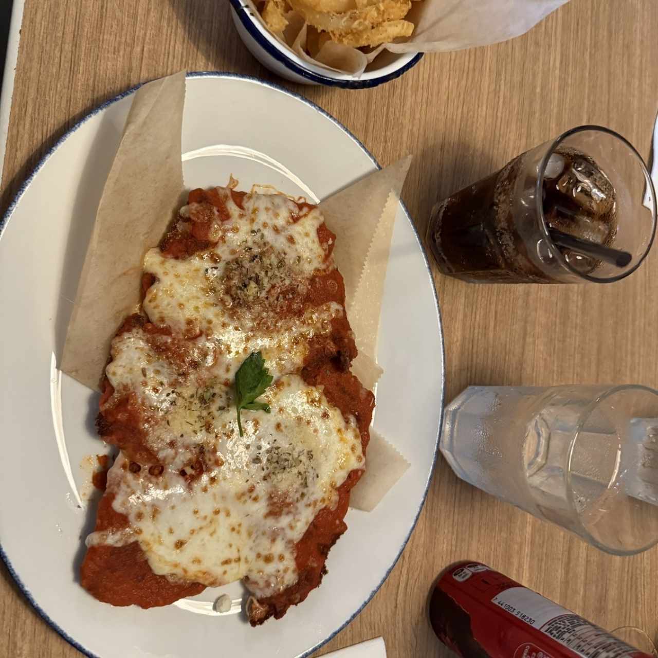 Secondi Piatti - Milanesa de pollo