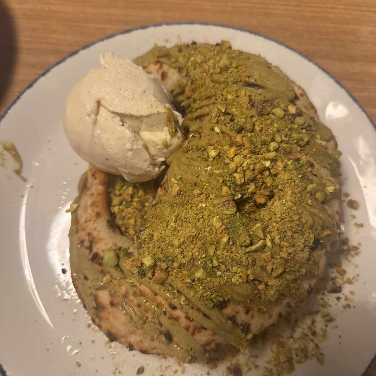 Calzone de pistacho 