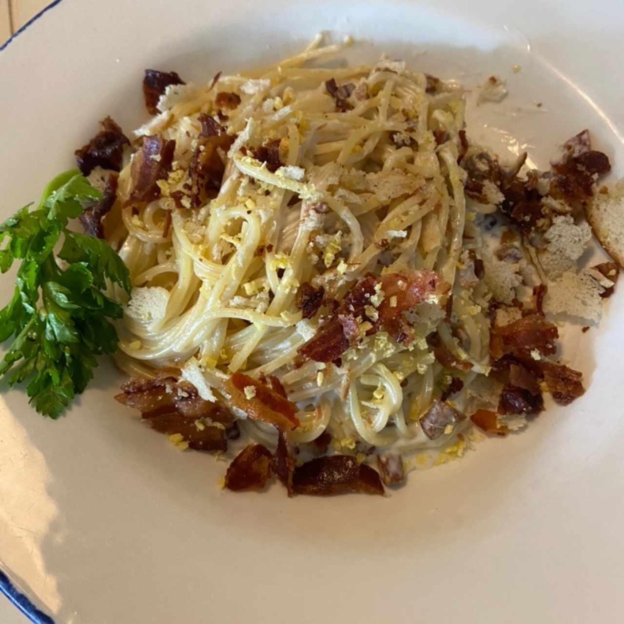 Pasta Ni alfredo ni carbonara
