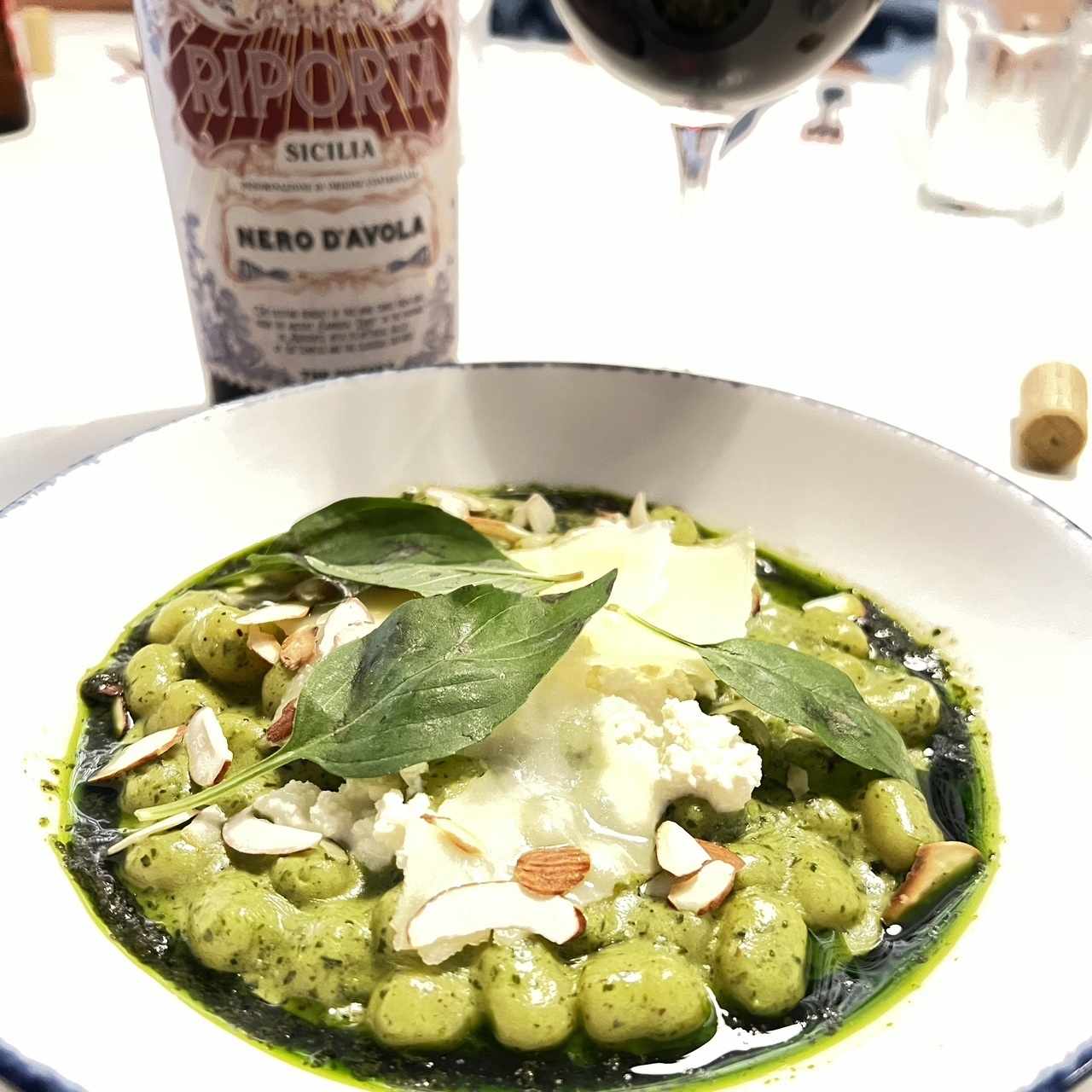 Gnocchi Al Pesto Rustico