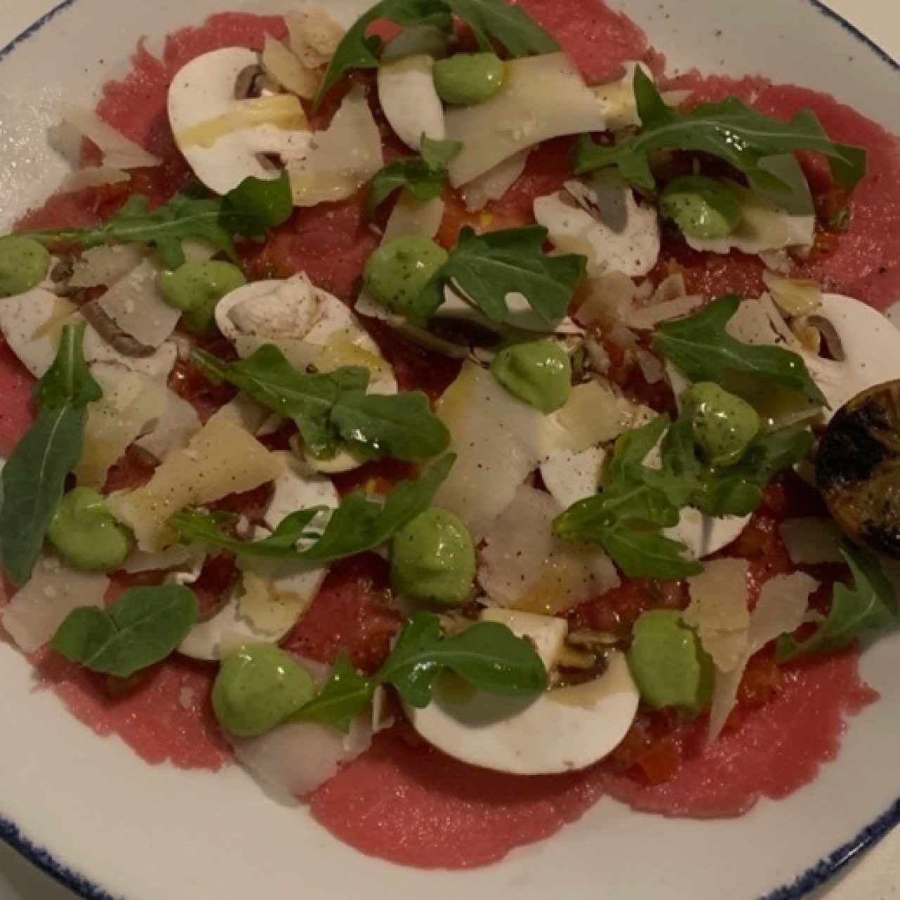Carpaccio Di Manzo