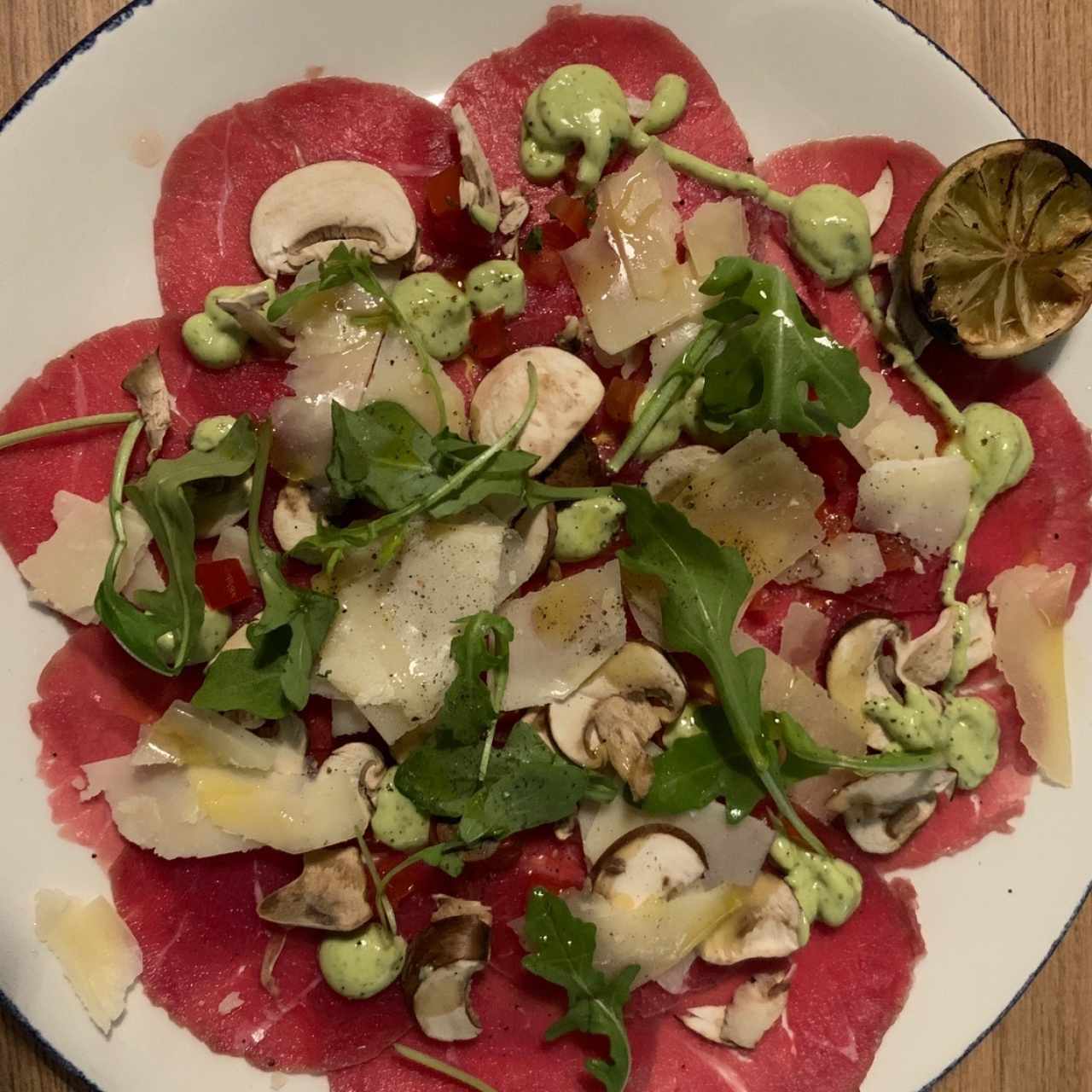 Carpaccio Di Manzo
