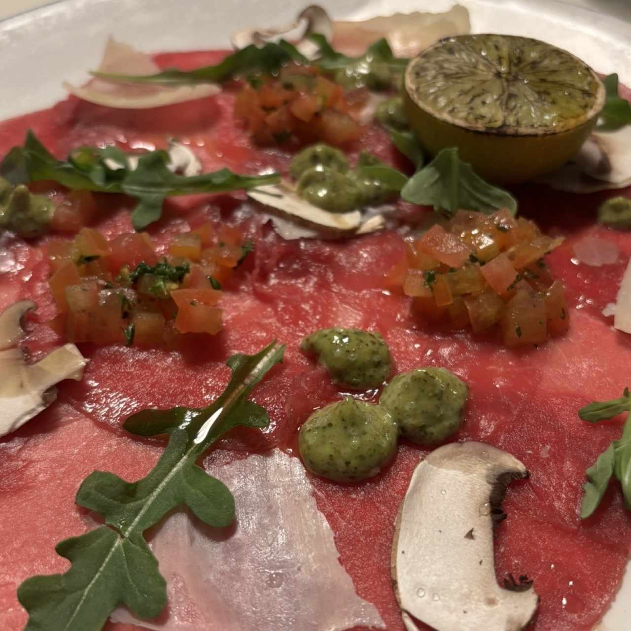 Carpaccio Di Manzo
