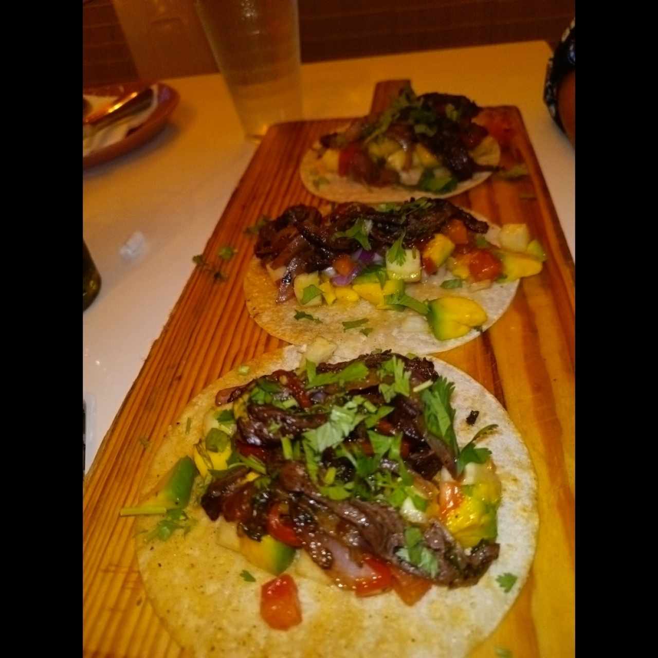 Tacos - Taco Juana Caribe(Arrachera en lugar de camarones)