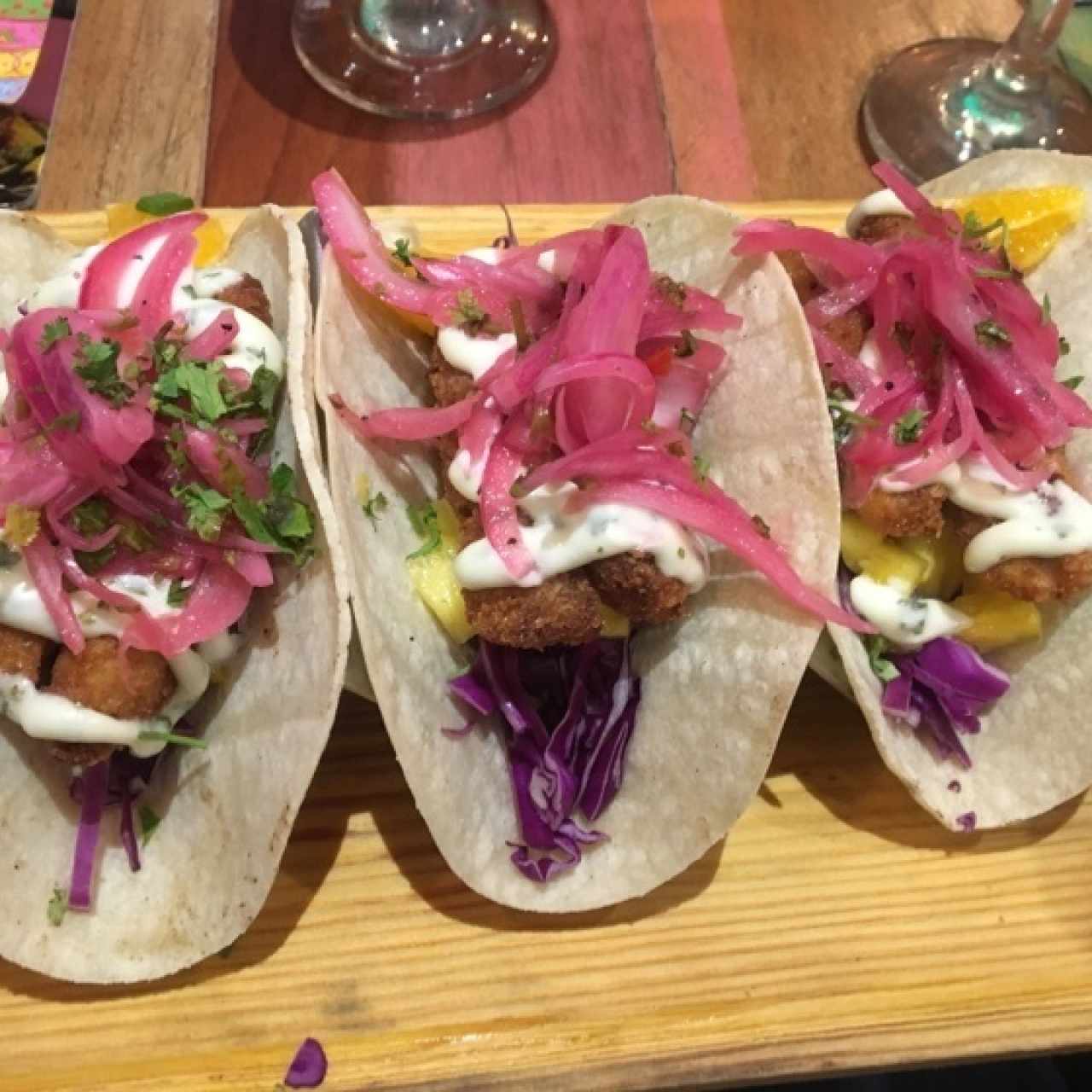 Tacos de pescado 