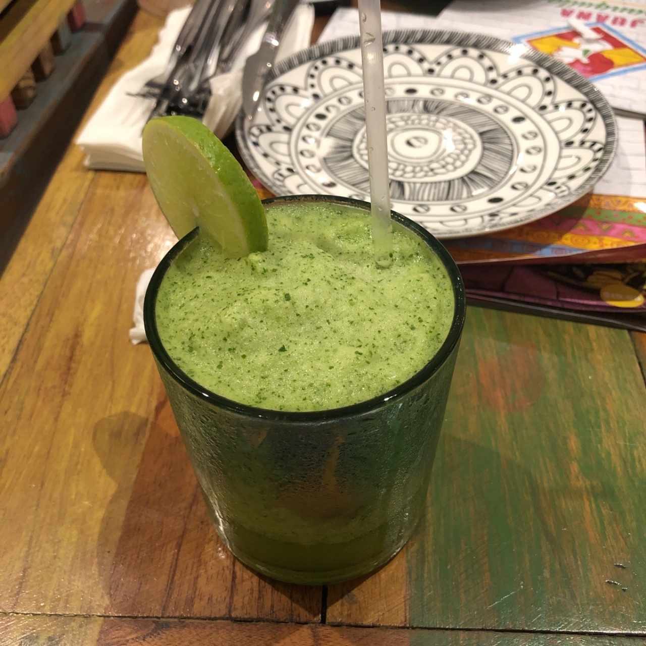 limonada con hiervabuena