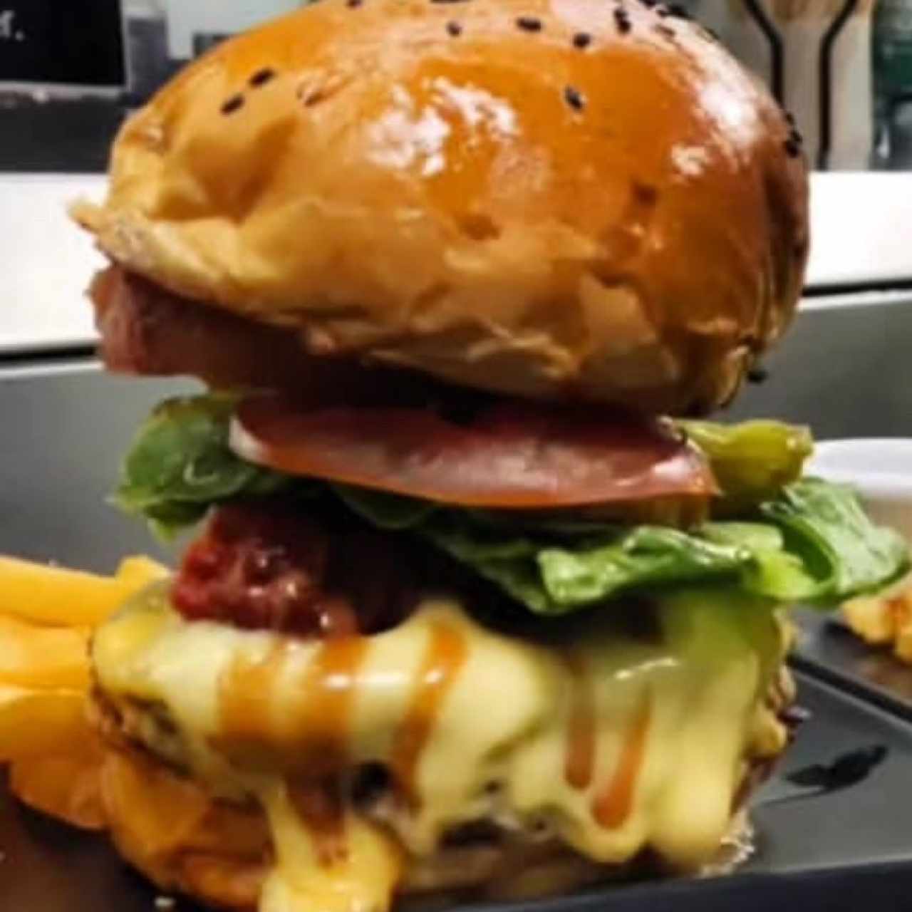 Burgers - Uomo con Papas