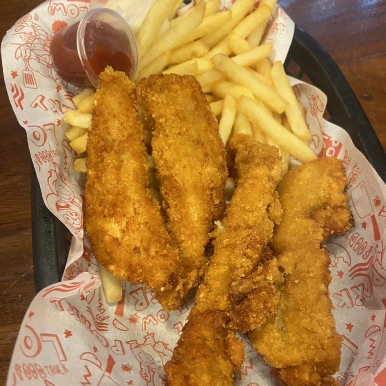 Deditos de pollo