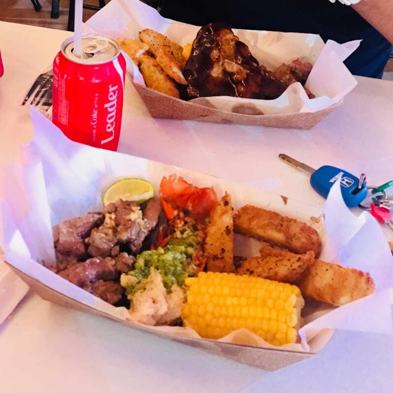 mixto de puerco/langosta