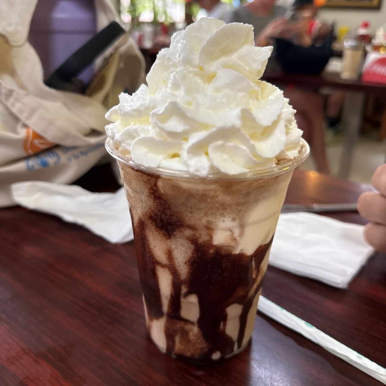 Coca cola float