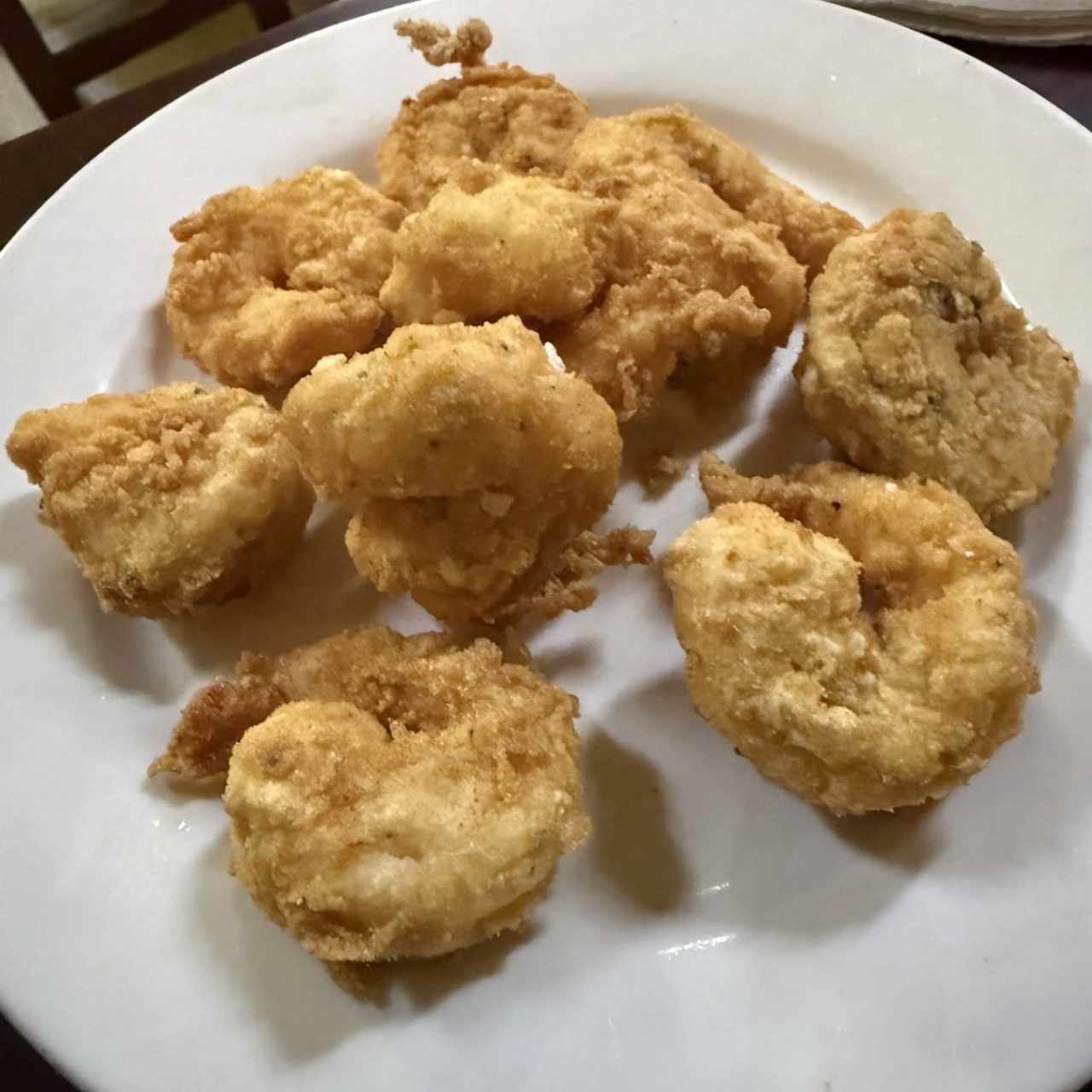 Mariscos - Camarones Apanados
