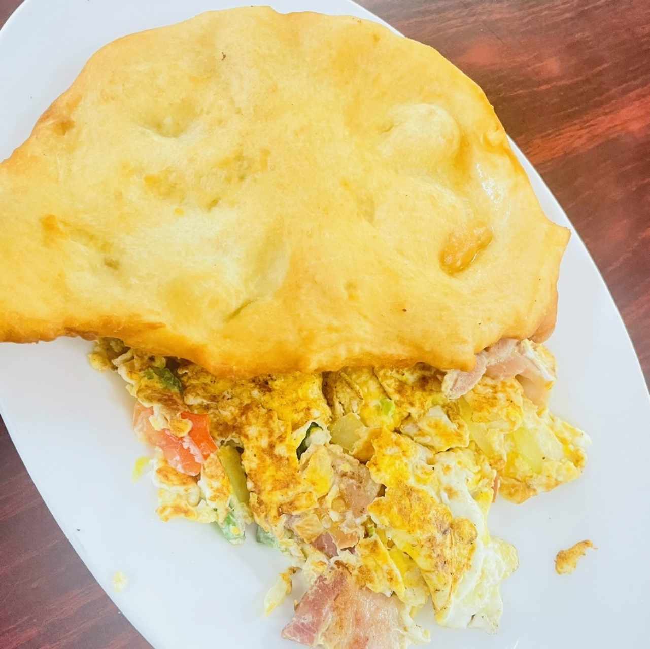 Desayunos - Omelet de Tocino