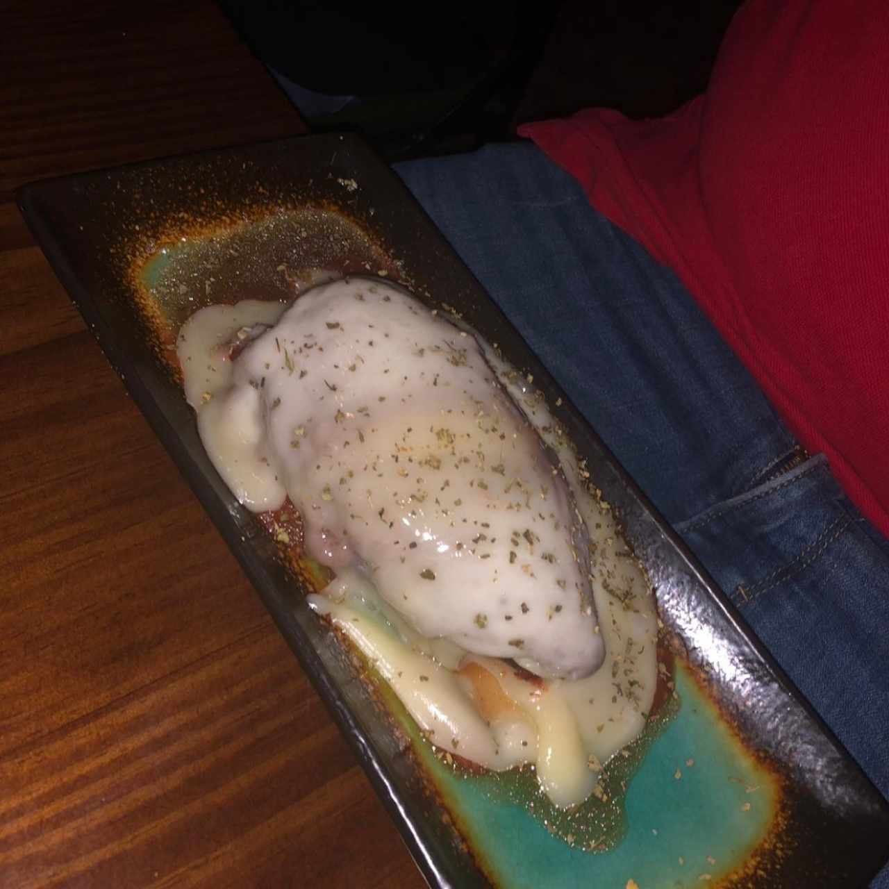 PECHUGA CRUJIENTE A LA NAPOLITANA