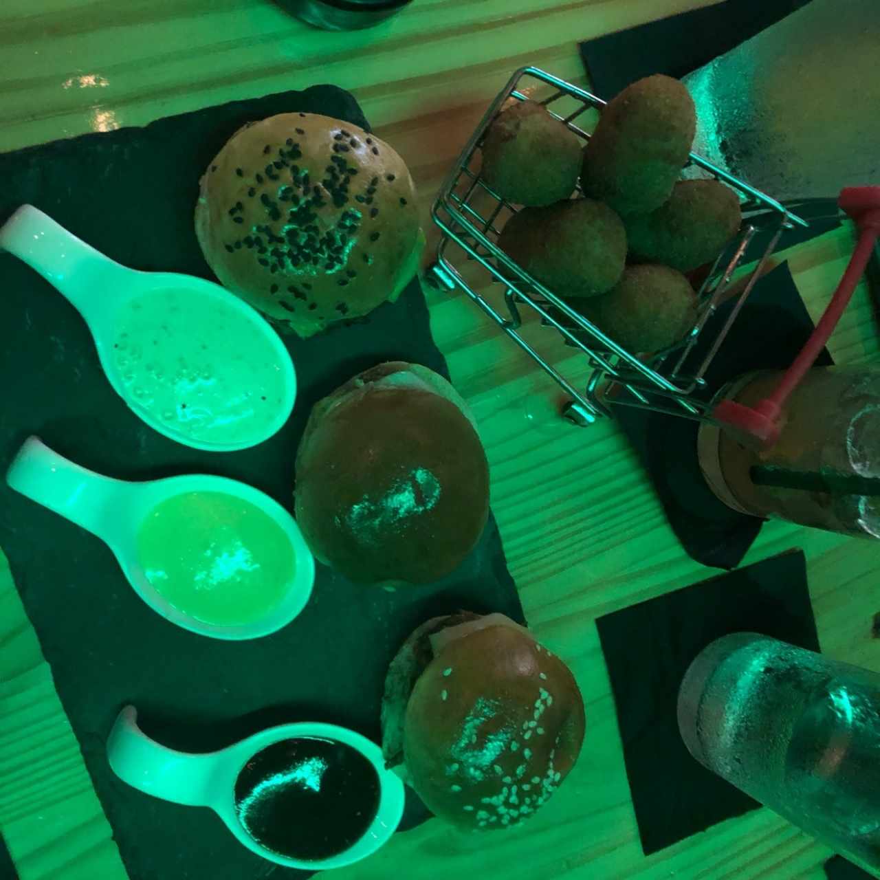 croquetas malagueña y los sliders 