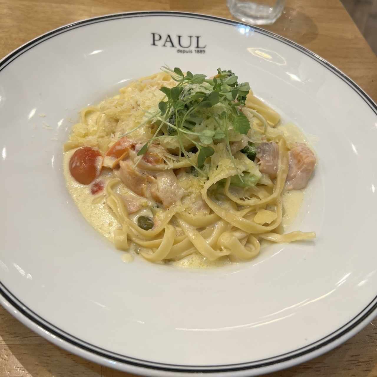 Fettuccine au Saumon Fumé