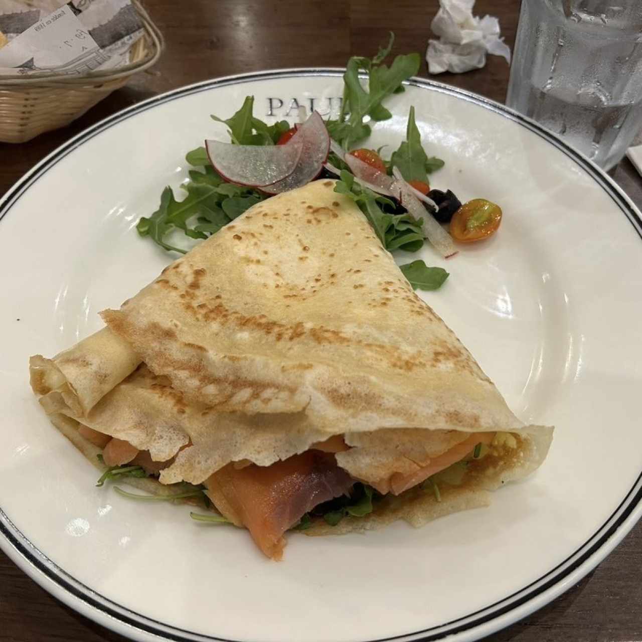 Crepe au Saumon