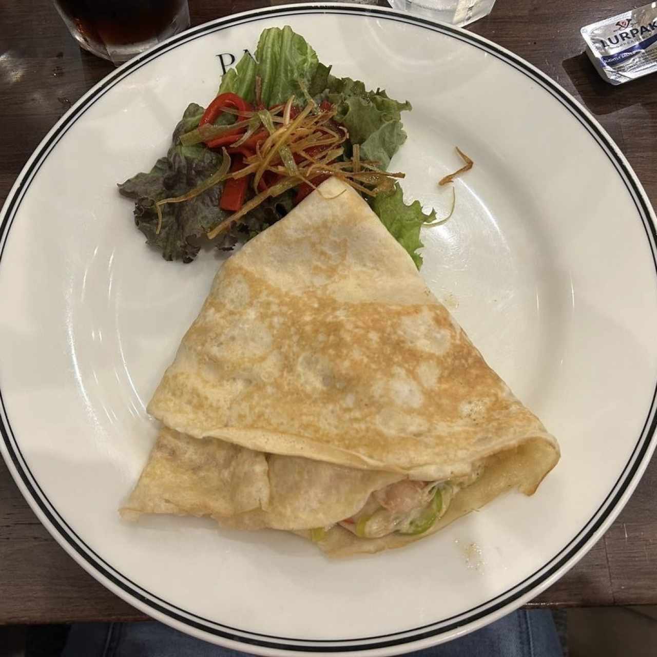 Crepe aux Crevettes