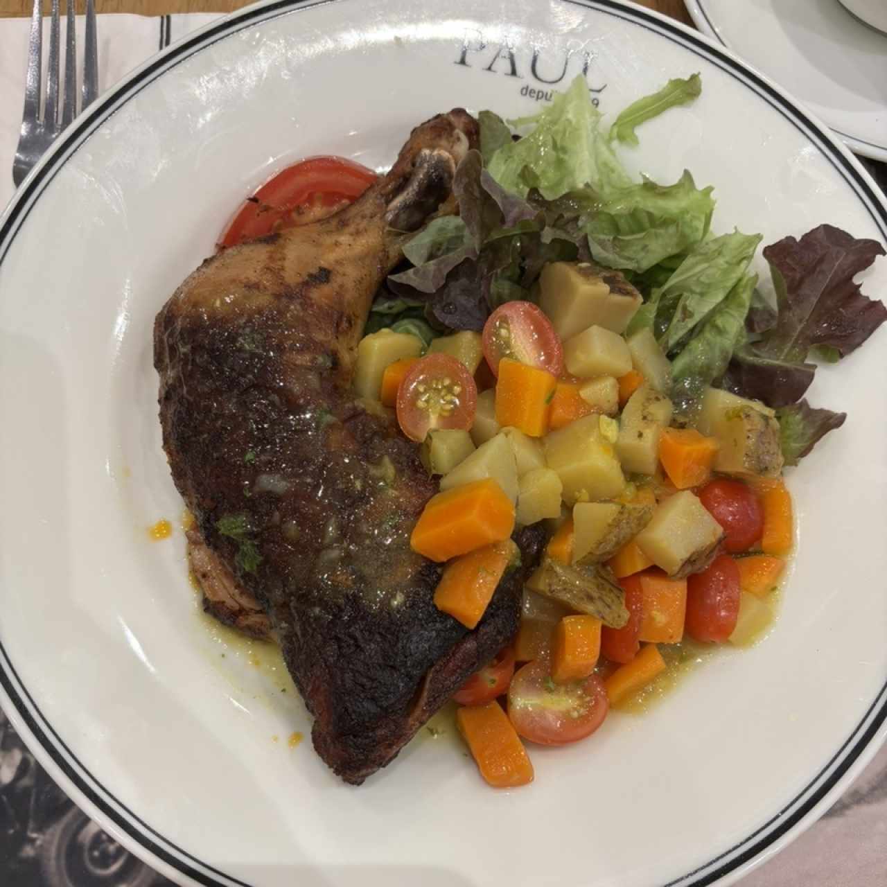 Cuisses de Poulet Rotie