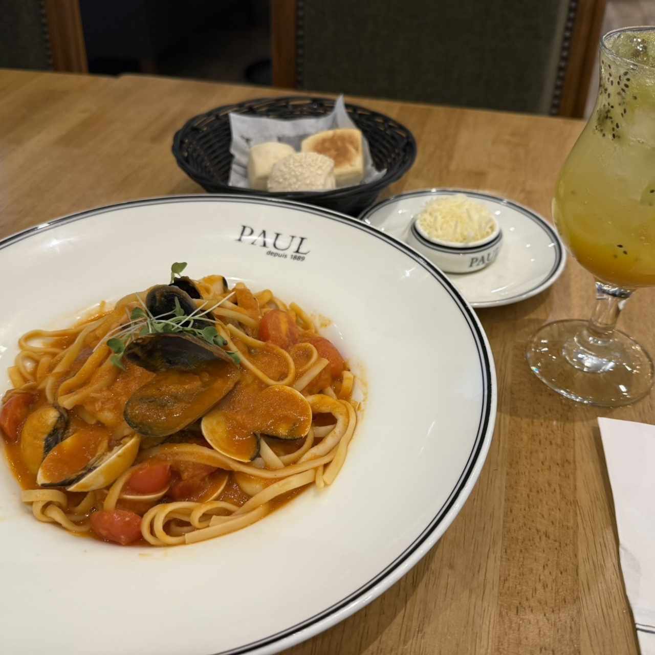 Linguine aux Fruits de Mer
