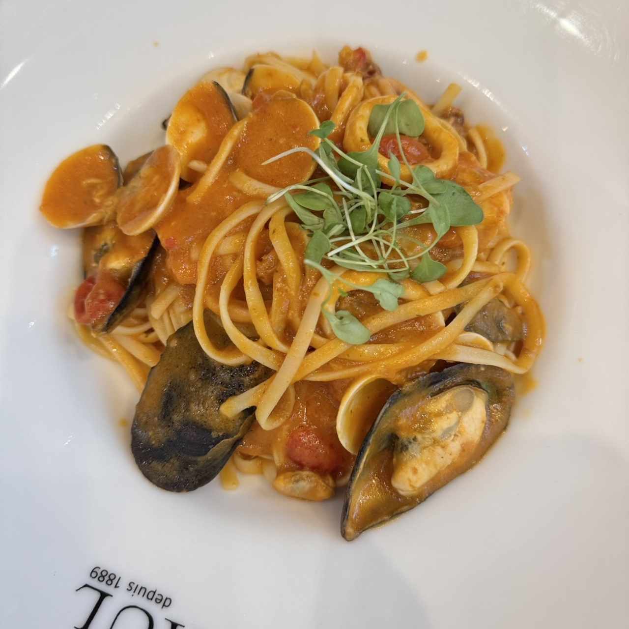 Linguine aux Fruits de Mer