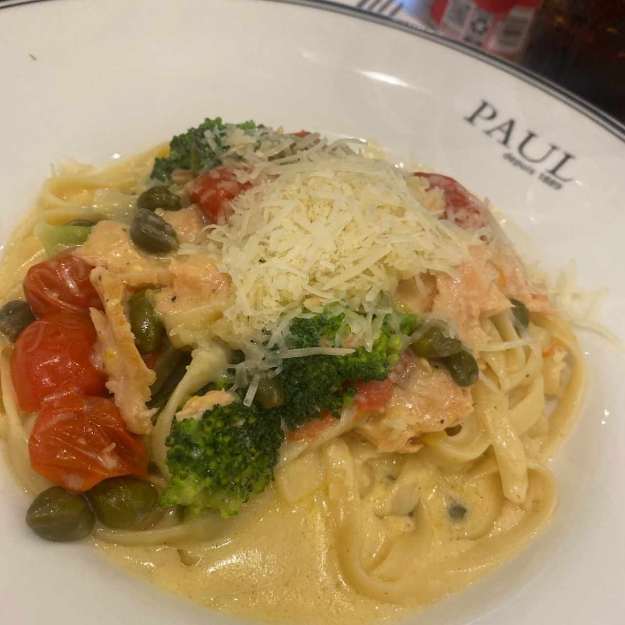 Fettuccine au Saumon Fumé