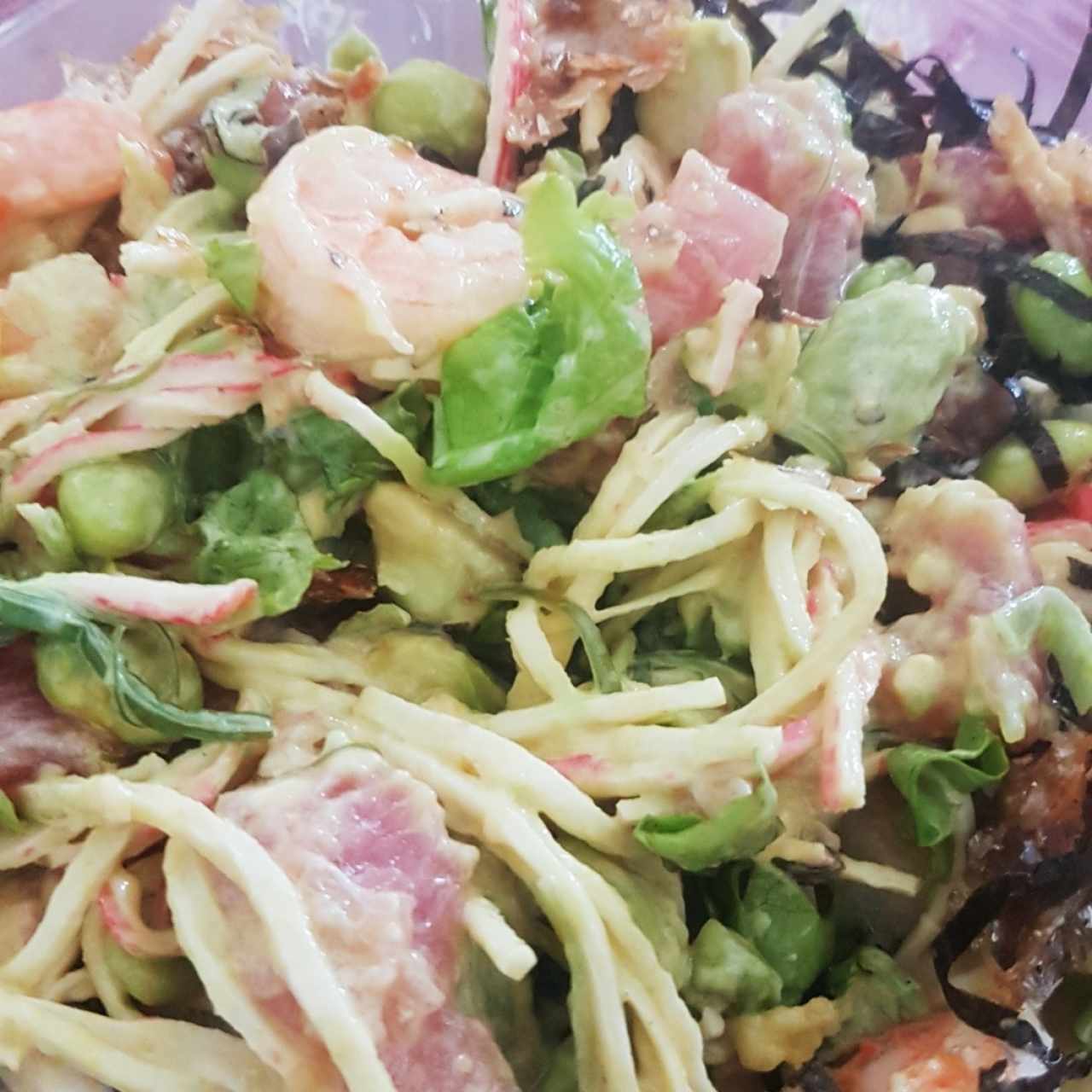 Poke Large armado a gusto !!! Delicia!!!