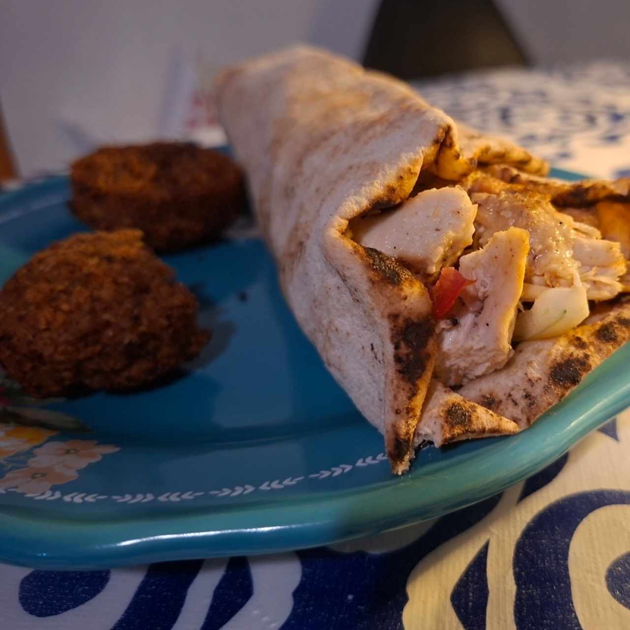 shawarma de pollo