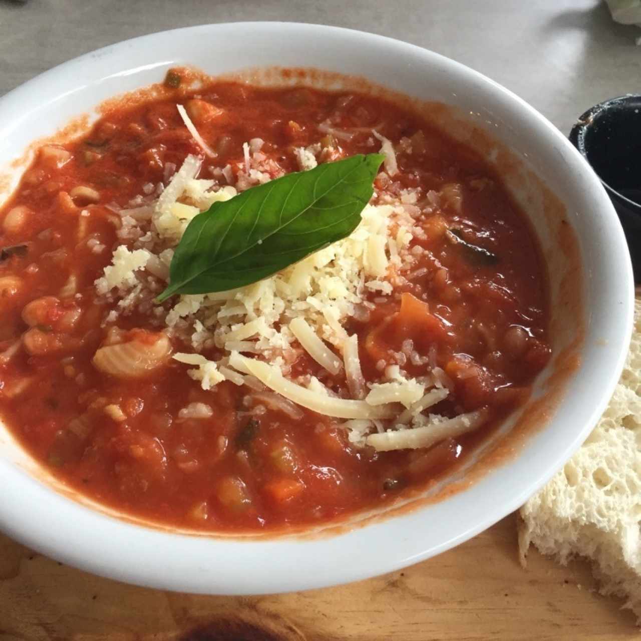 minestrone. muy buena 