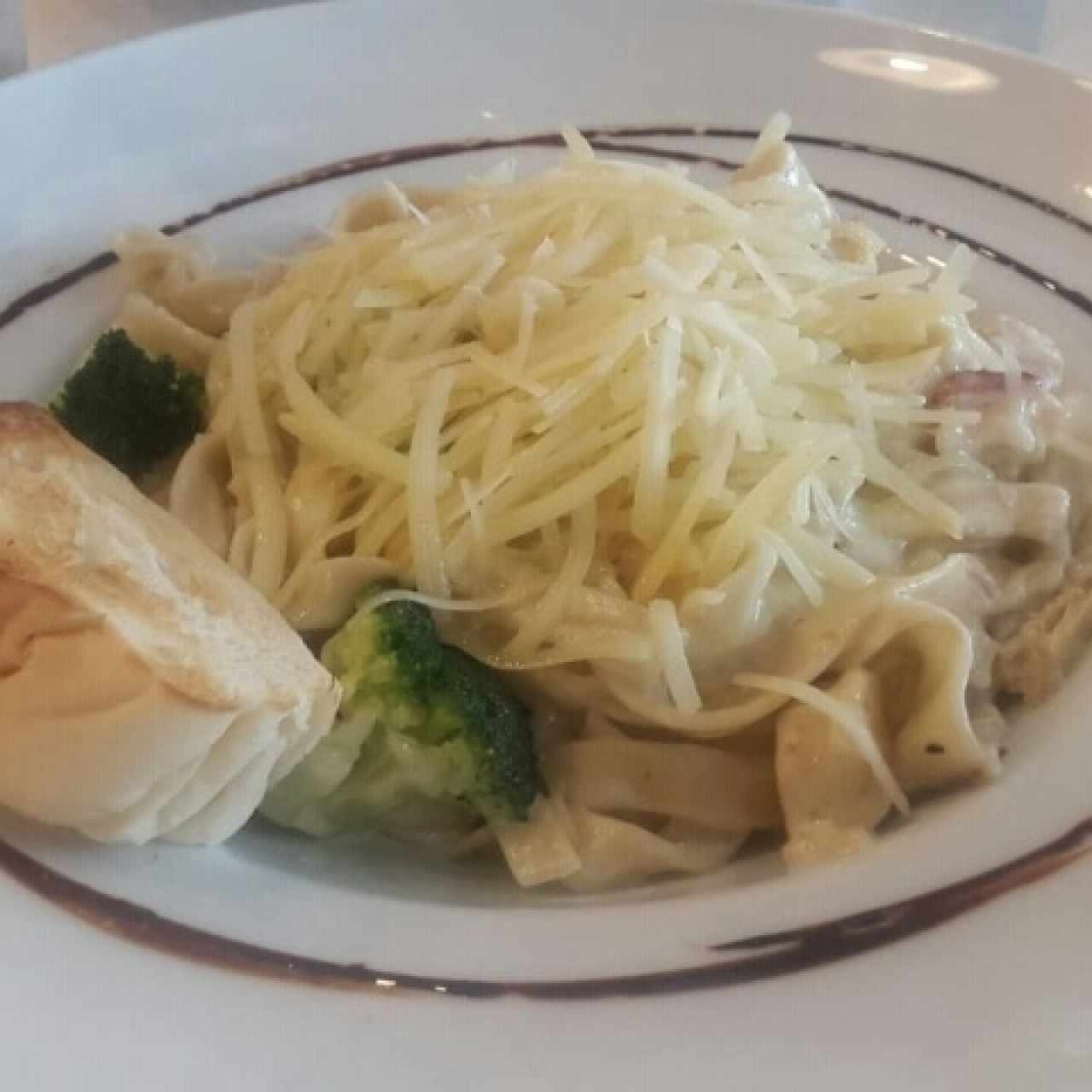 carbonara con pollo