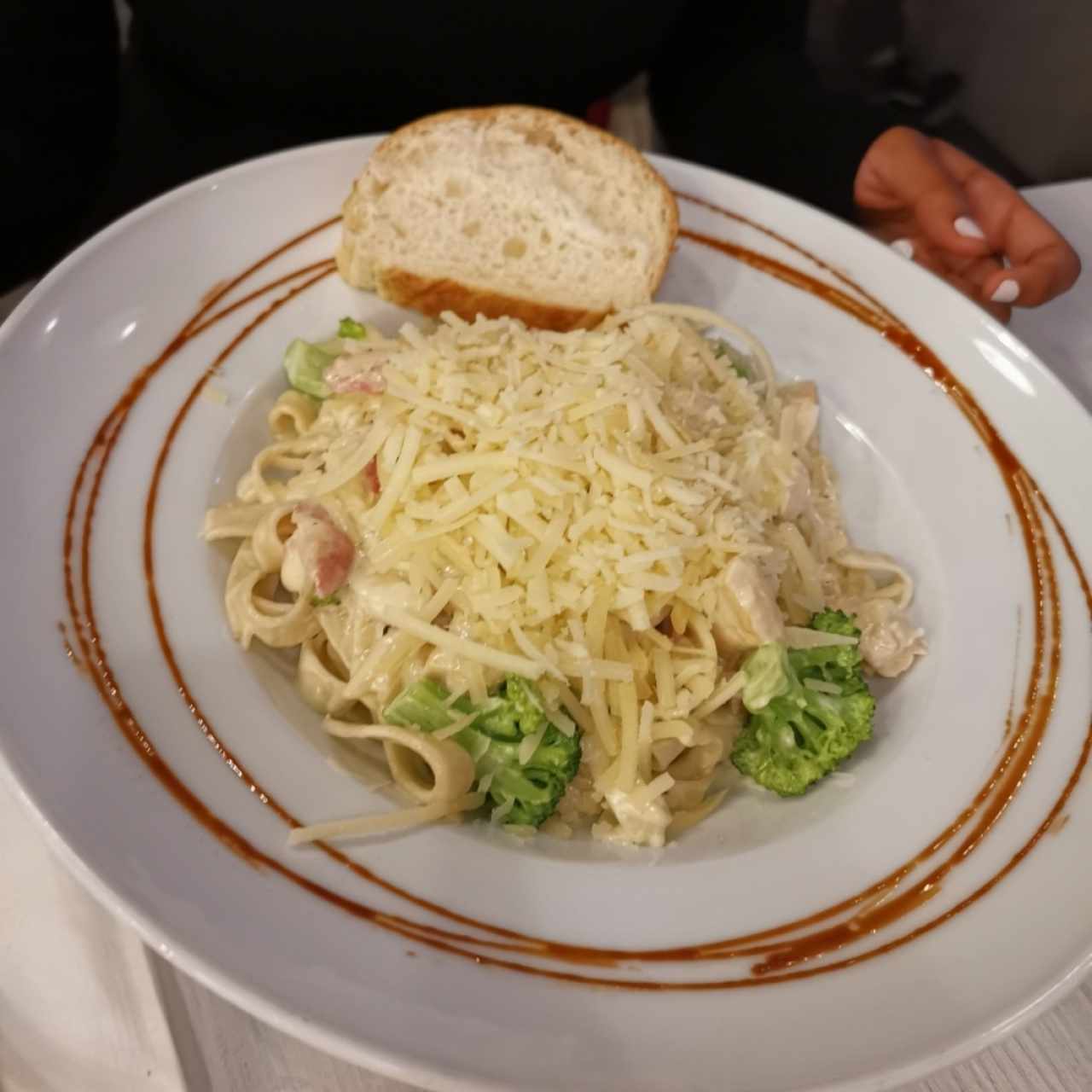 Fetuccine carbonera