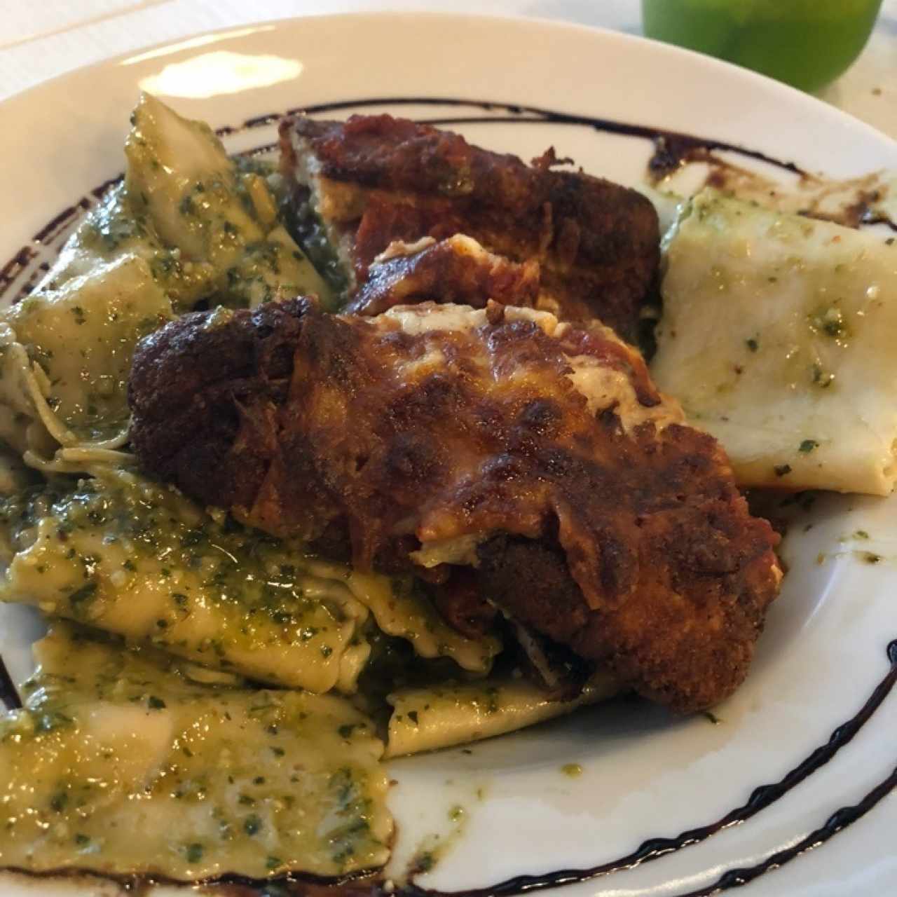 Milanesa de pollo