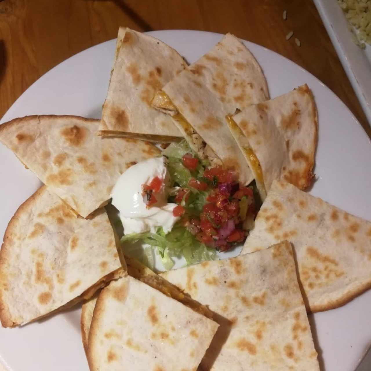 quesadillas