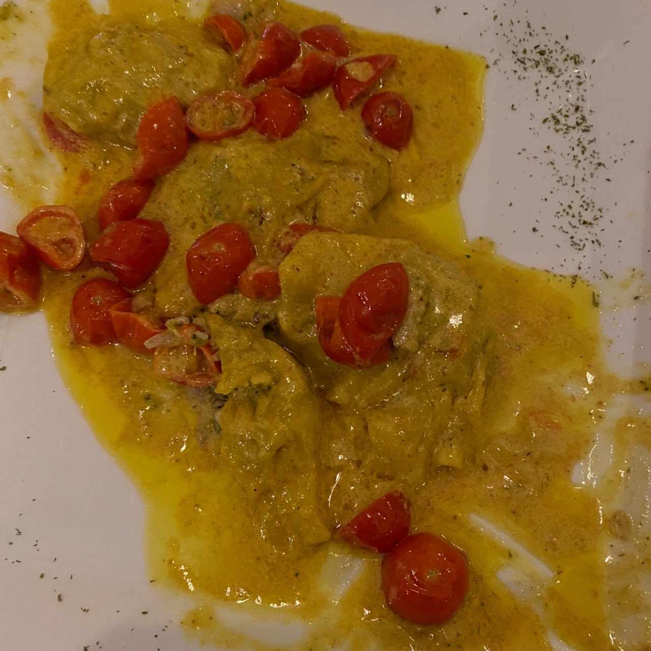 raviolis de atún