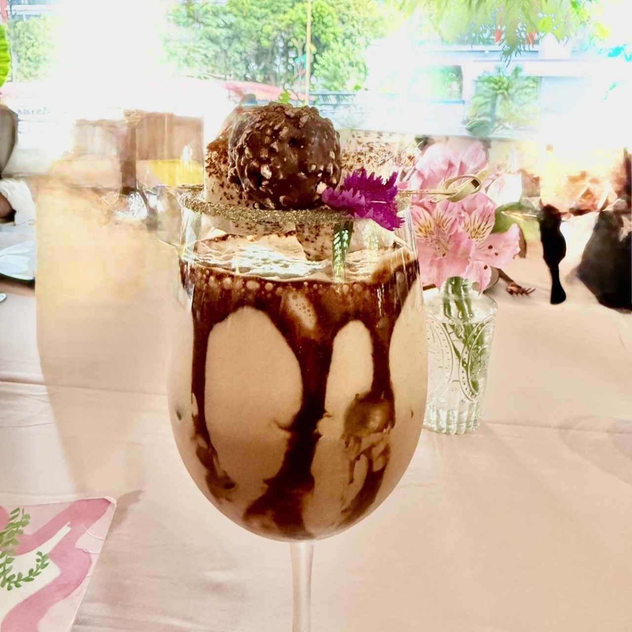 Milshake de chocolate 