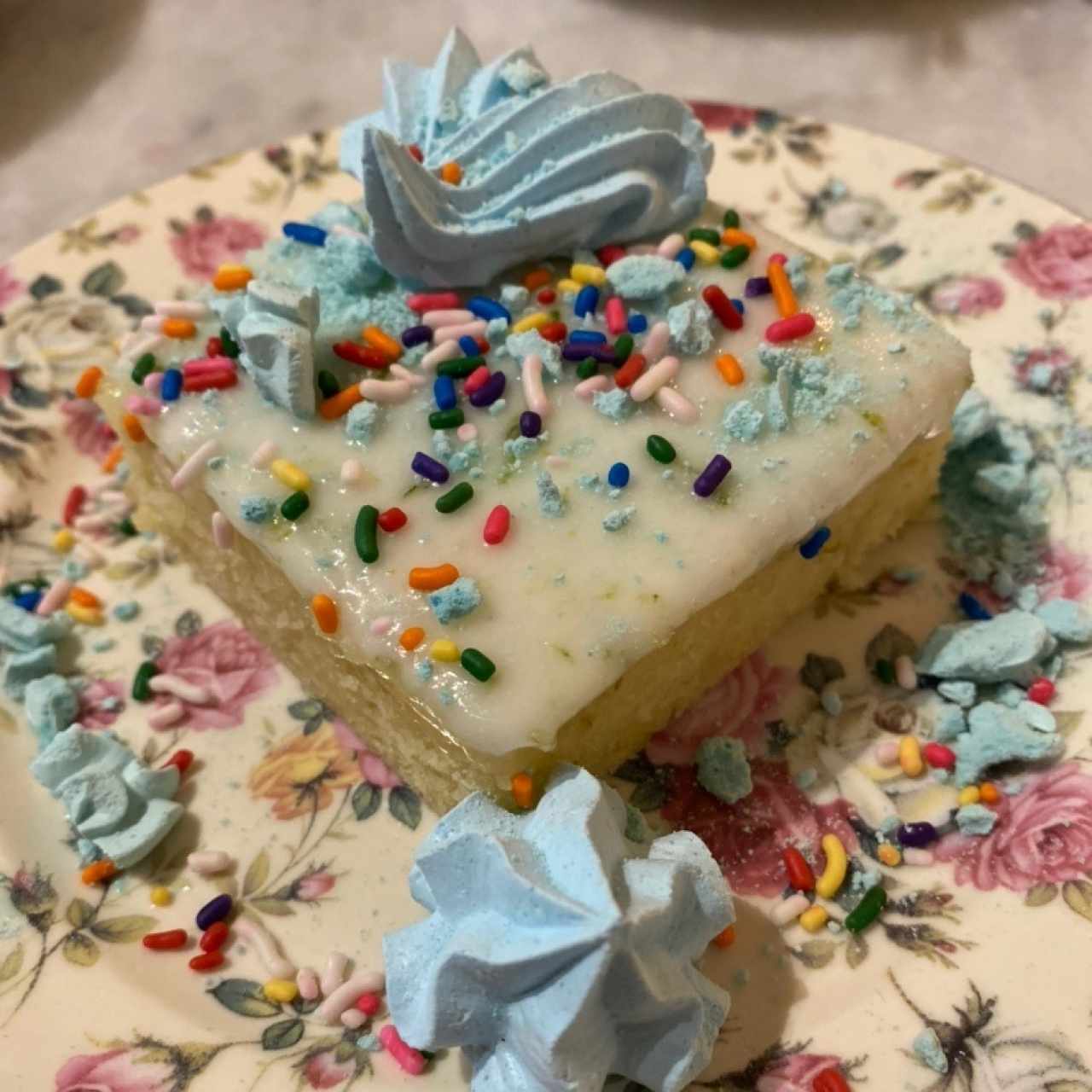 Brownie de limón 