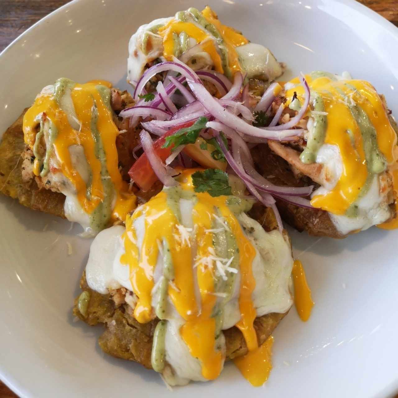 patacon de pollo