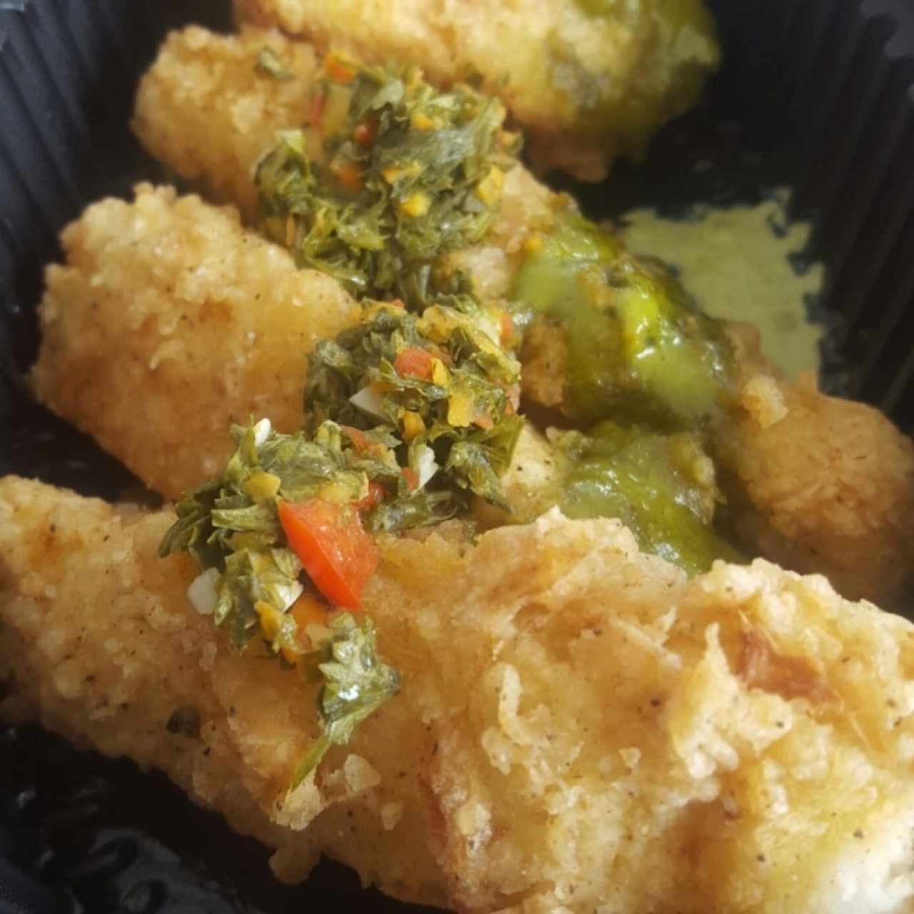yuca empanizadas 