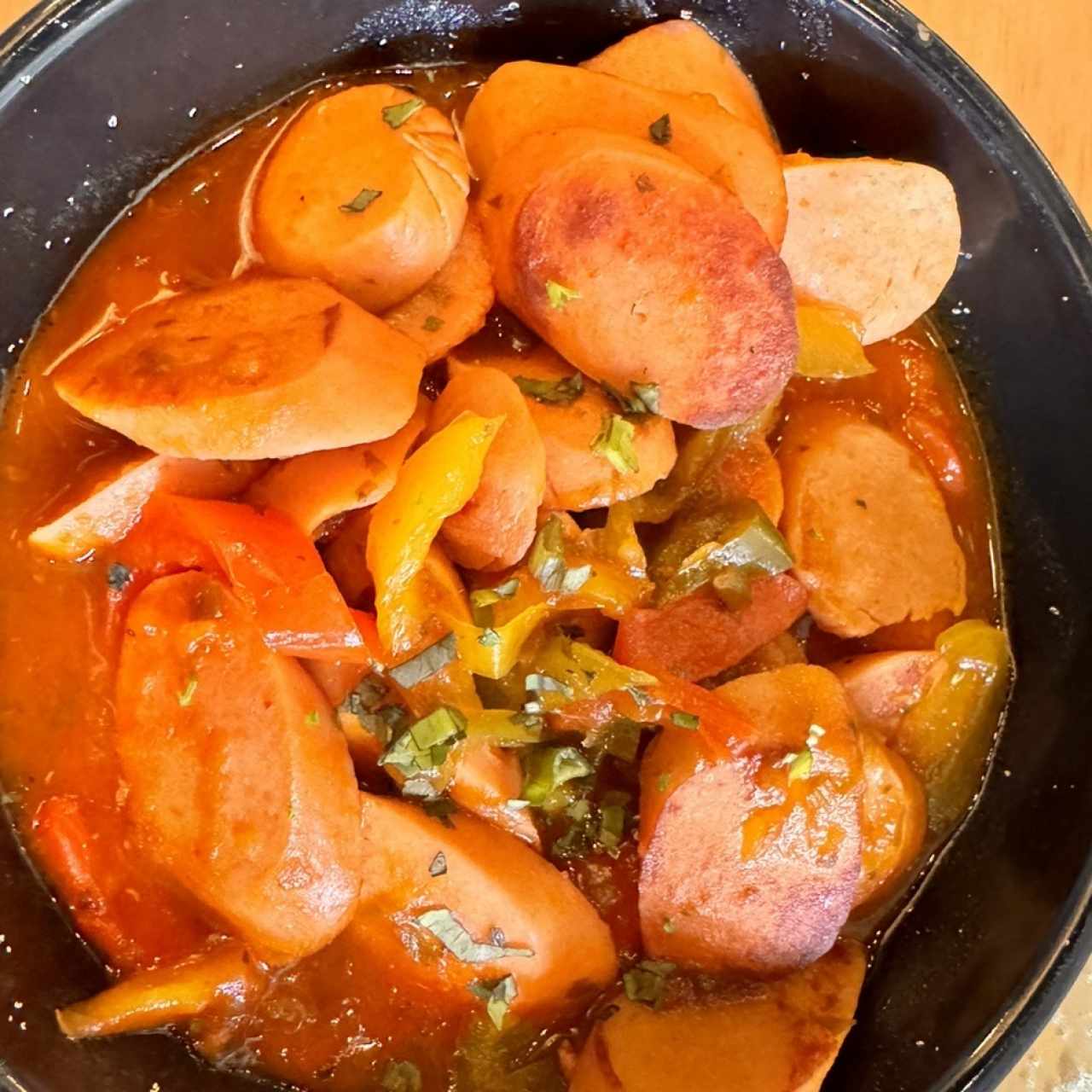 Salchichas Guisadas