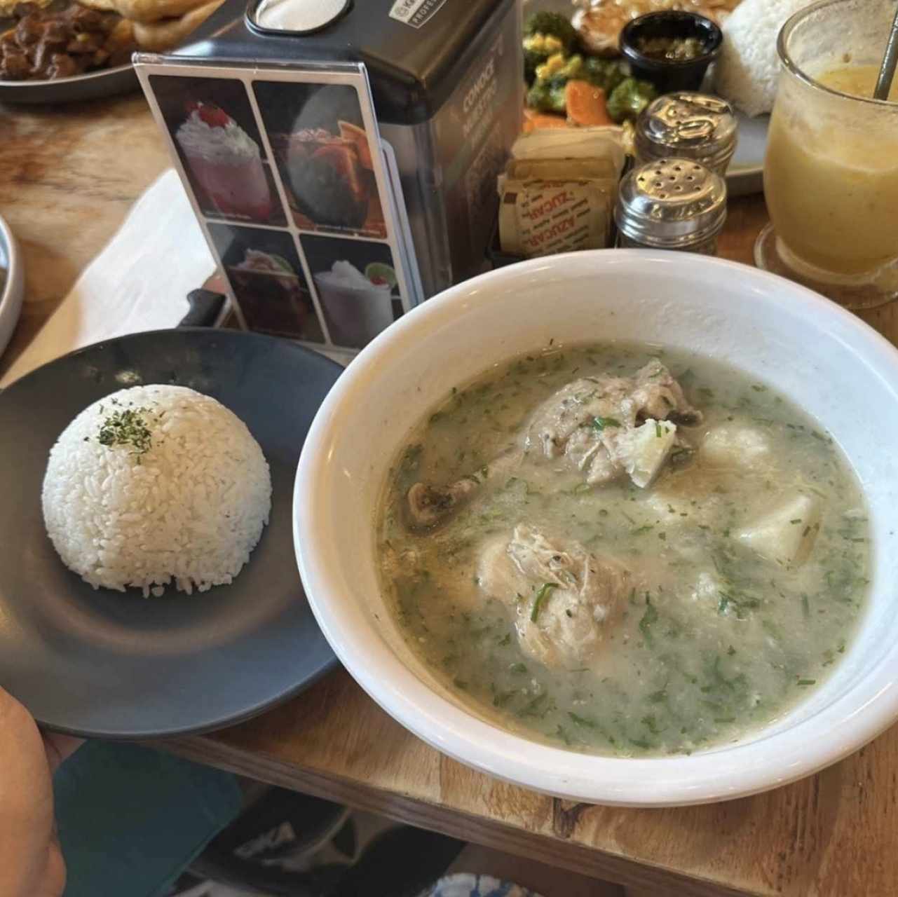 Sancocho con arroz