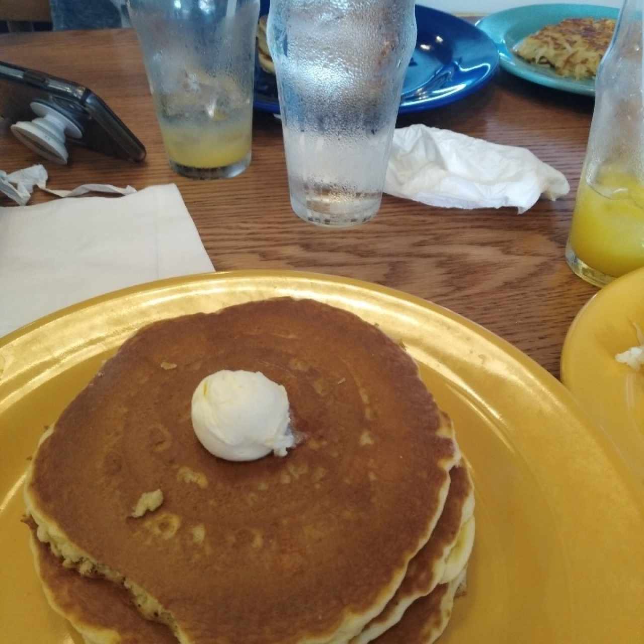 pancakes naturales 3 porciones