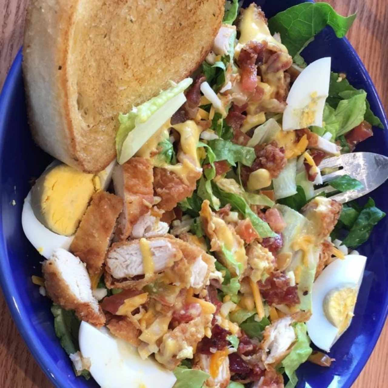 crispy chicken salad