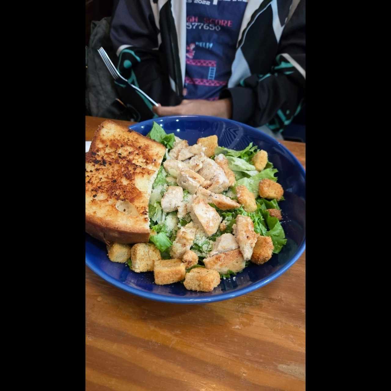 Menu lunch- Ensalada Cesar 