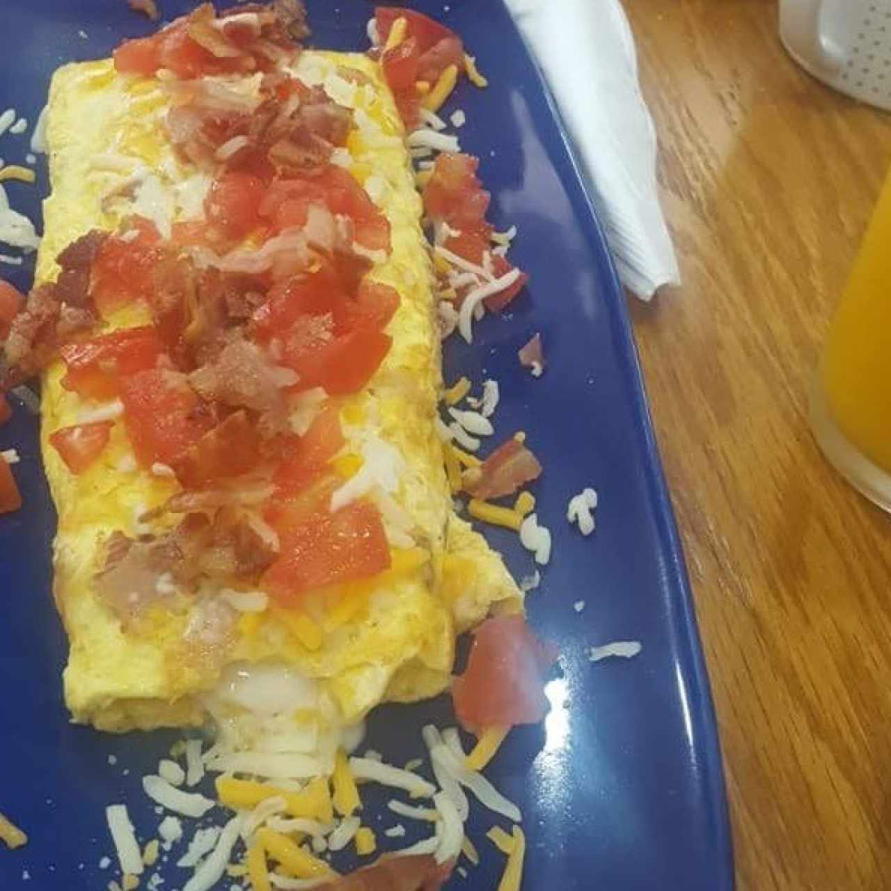 bacon omelet
