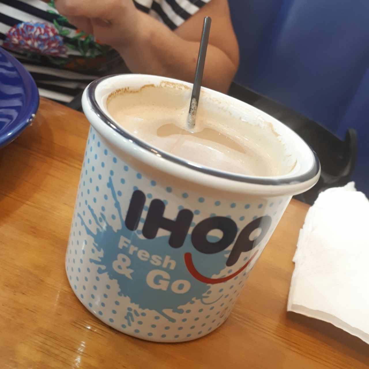 café americano con leche