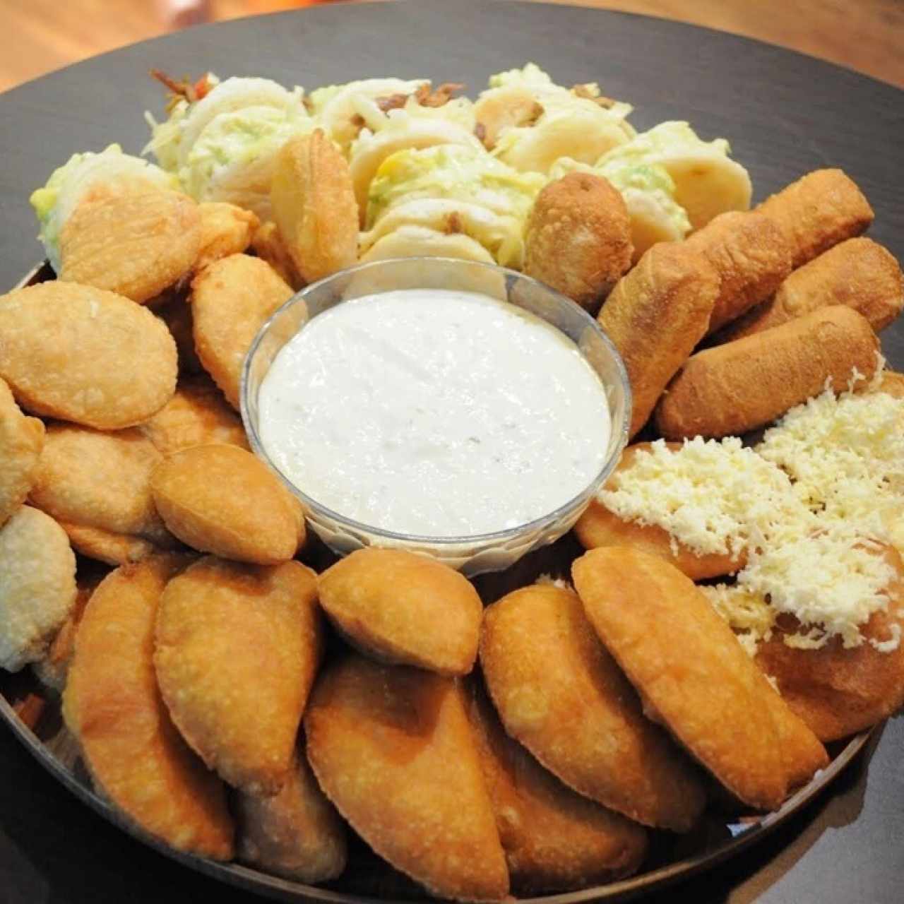bandeja mixta para eventos 