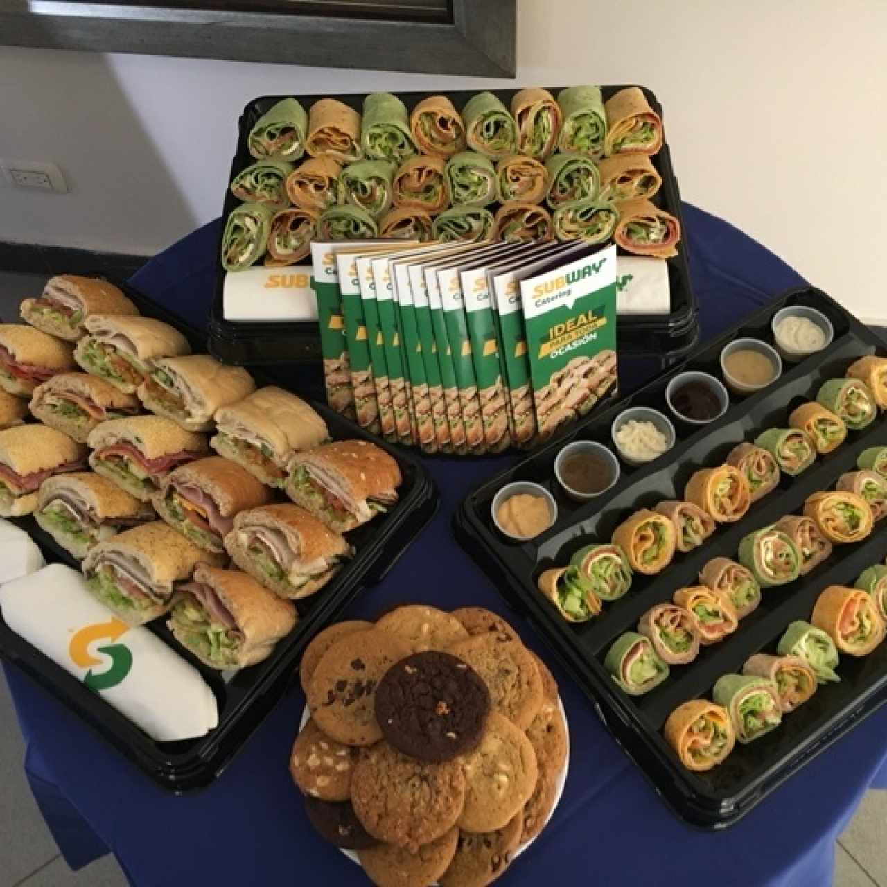 bandejas de catering 