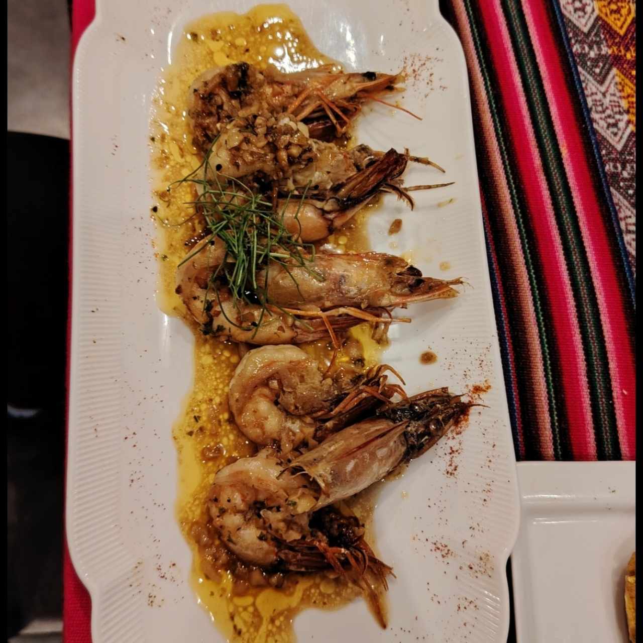 Langostinos al Ajillo
